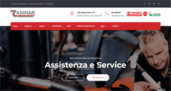 Desktop Screenshot of gruppotassinari.it